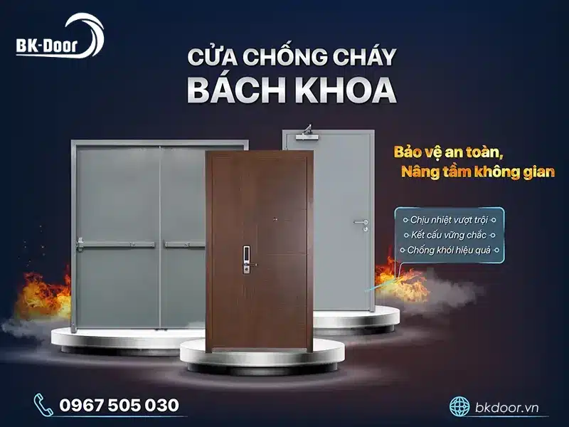 Cửa chống cháy là gì? | 5 Ứng dụng của cửa chống cháy