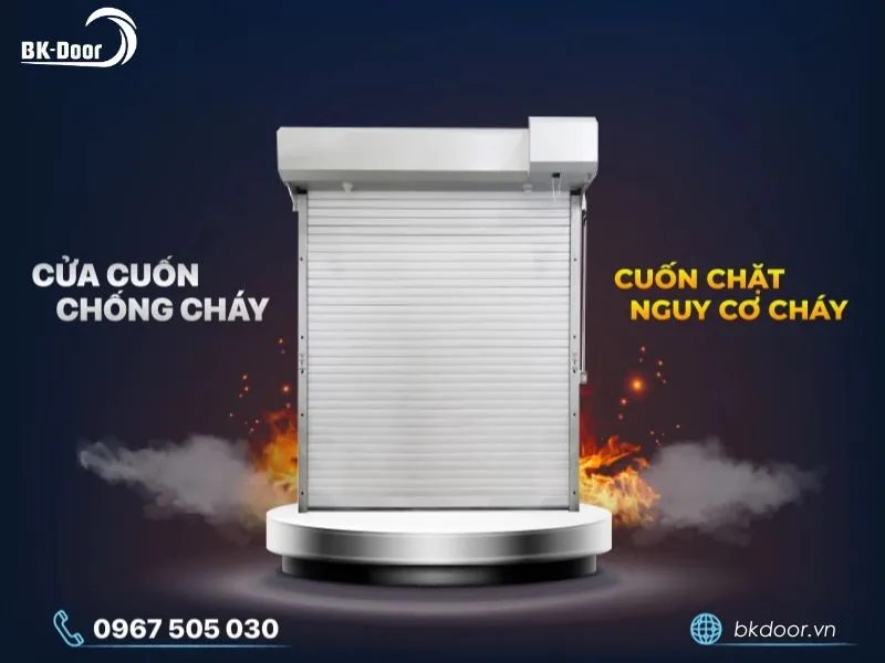 Cấu tạo cửa cuốn chống cháy chi tiết từ A-Z