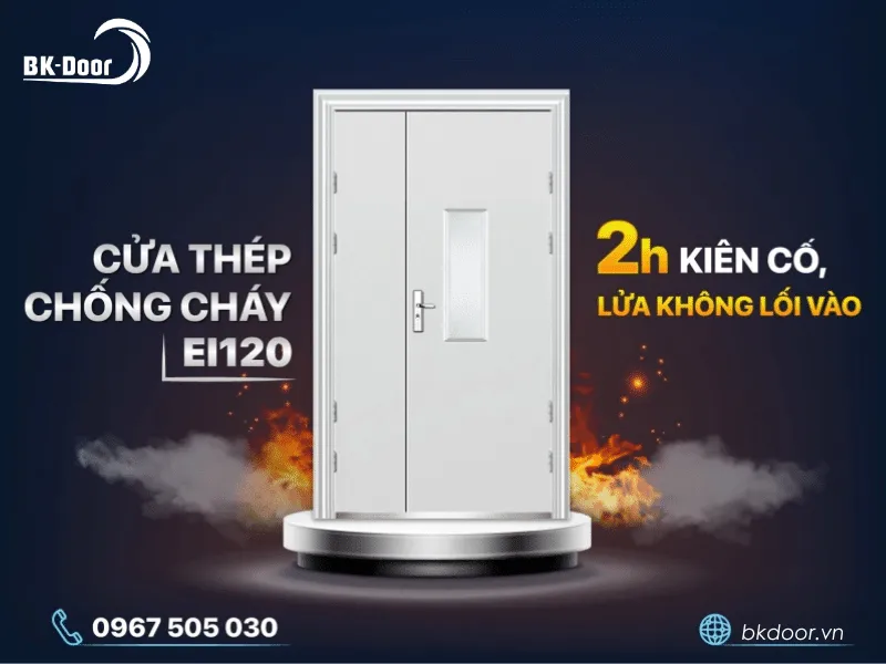 Cửa thép chống cháy EI120