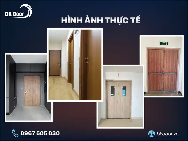 Mẫu cửa chống cháy Hà Nội