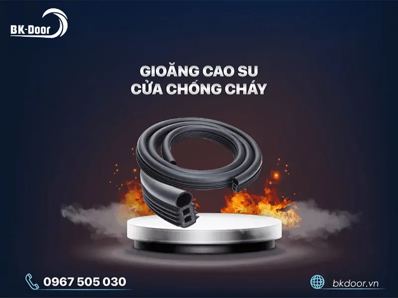 Gioăng cao su cửa chống cháy