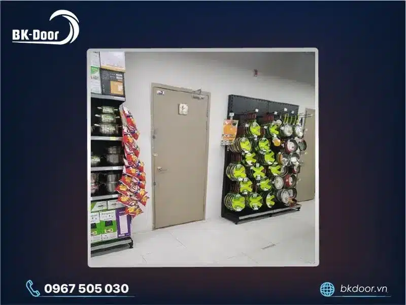 Cửa chống cháy trung tâm thương mại