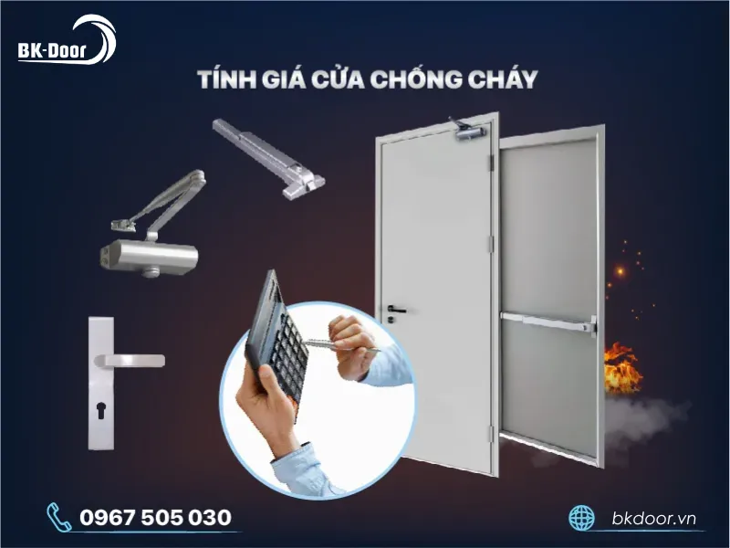 Tính giá cửa chống cháy