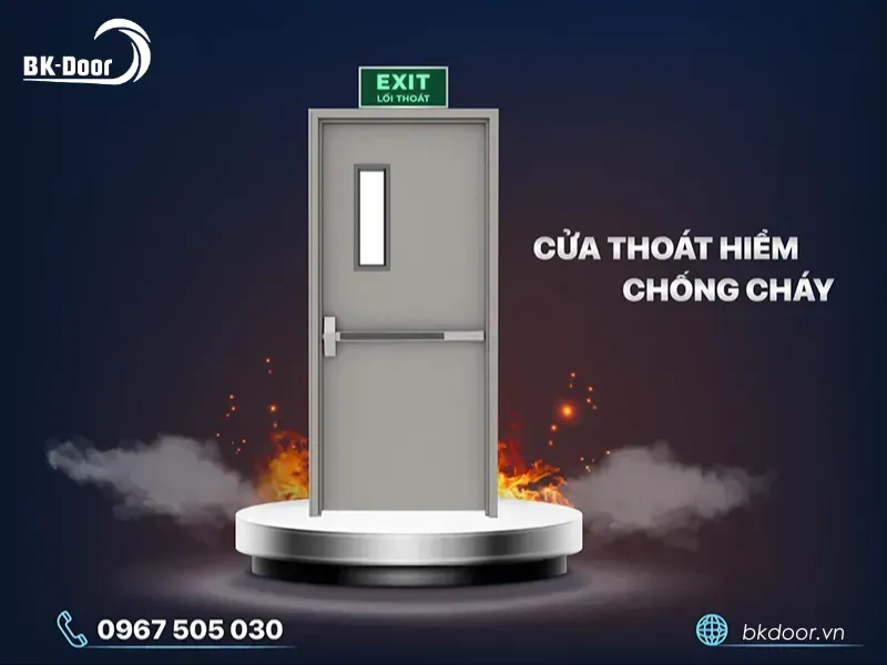 Cửa thoát hiểm là gì? Báo giá cửa thoát hiểm mới nhất