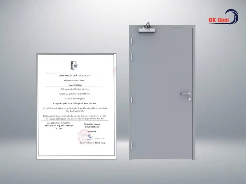 Cửa chống cháy 90 phút là gì? Báo giá chi tiết năm 2025