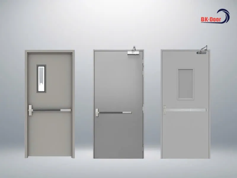 So sánh báo giá cửa sắt chống cháy chung cư và nhà xưởng